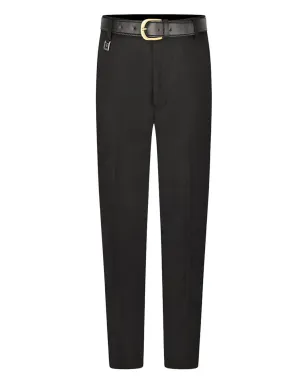 Zeco Schoolwear kids ベルト付きパンツ ブラック - サムネイル1