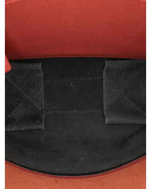 Celine Pre-Owned 2017年製 小型バイカラー レザー縦型カバス・サッチェル - ブラック - サムネイル5
