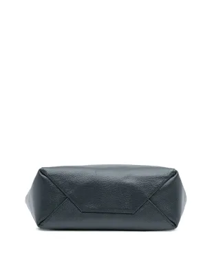 Celine Pre-Owned 2017年製 小型バイカラー レザー縦型カバス・サッチェル - ブラック - サムネイル4
