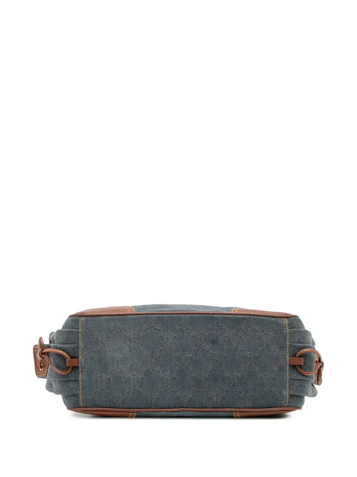 Celine ビンテージ 2016 Macadam Denim Boogie ハンドバッグ - Blue - 画像4