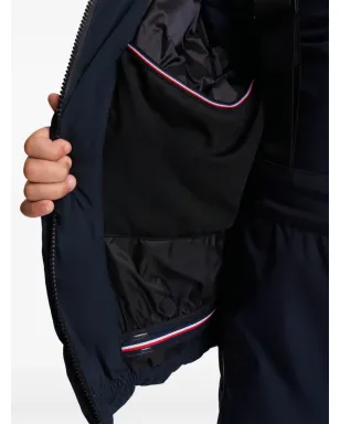 Fusalp quilted hooded padded coat - Blue - サムネイル2