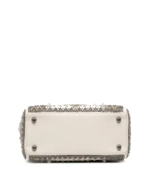 Christian Dior Pre-Owned レディ D ライト ラムスキン エンブロイデッド＆ビーズ付き サッチェル - ブラウン - サムネイル4