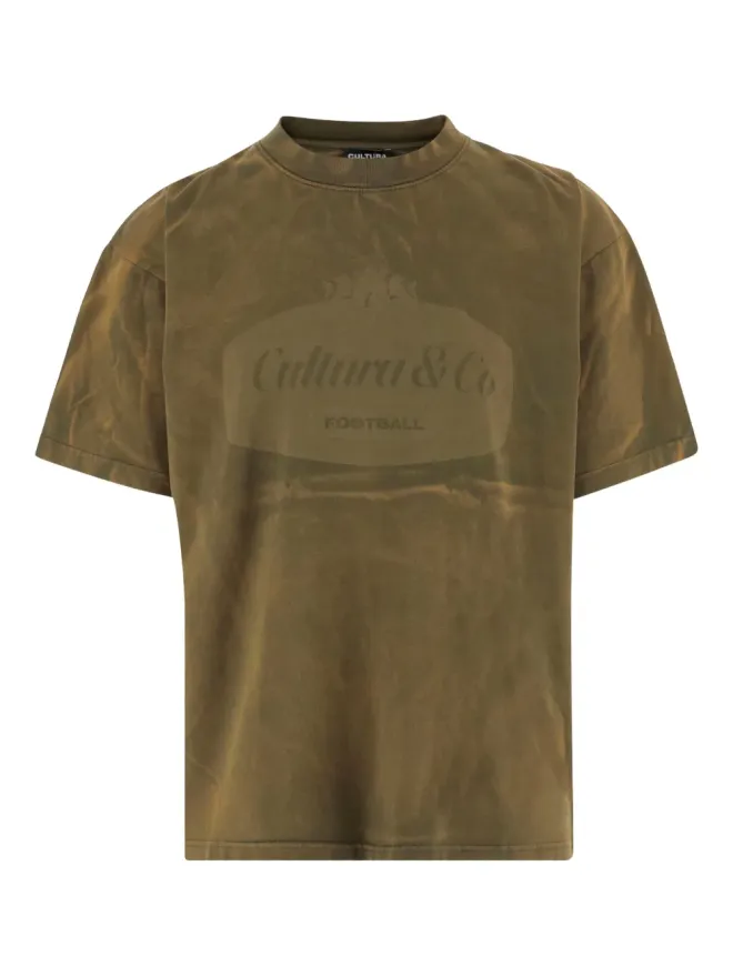 CULTURA CULTURA ロゴプリント Tシャツの商品画像