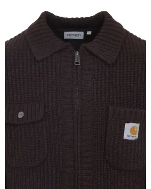 Carhartt WIP リブ編みジップアップカーディガン - サムネイル3