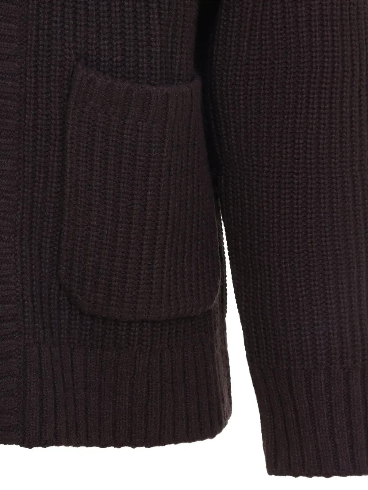 Carhartt WIP リブ編みジップアップカーディガン - 画像4