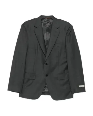 Canali ノッチド・ラペル・ツーピーススーツ（ブラック） - サムネイル1