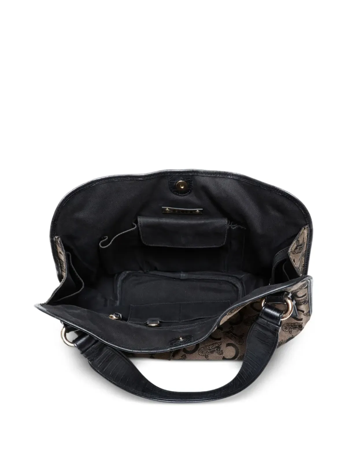 Celine Pre-Owned 馬車モチーフ トートバッグ（ブラック） - 画像5