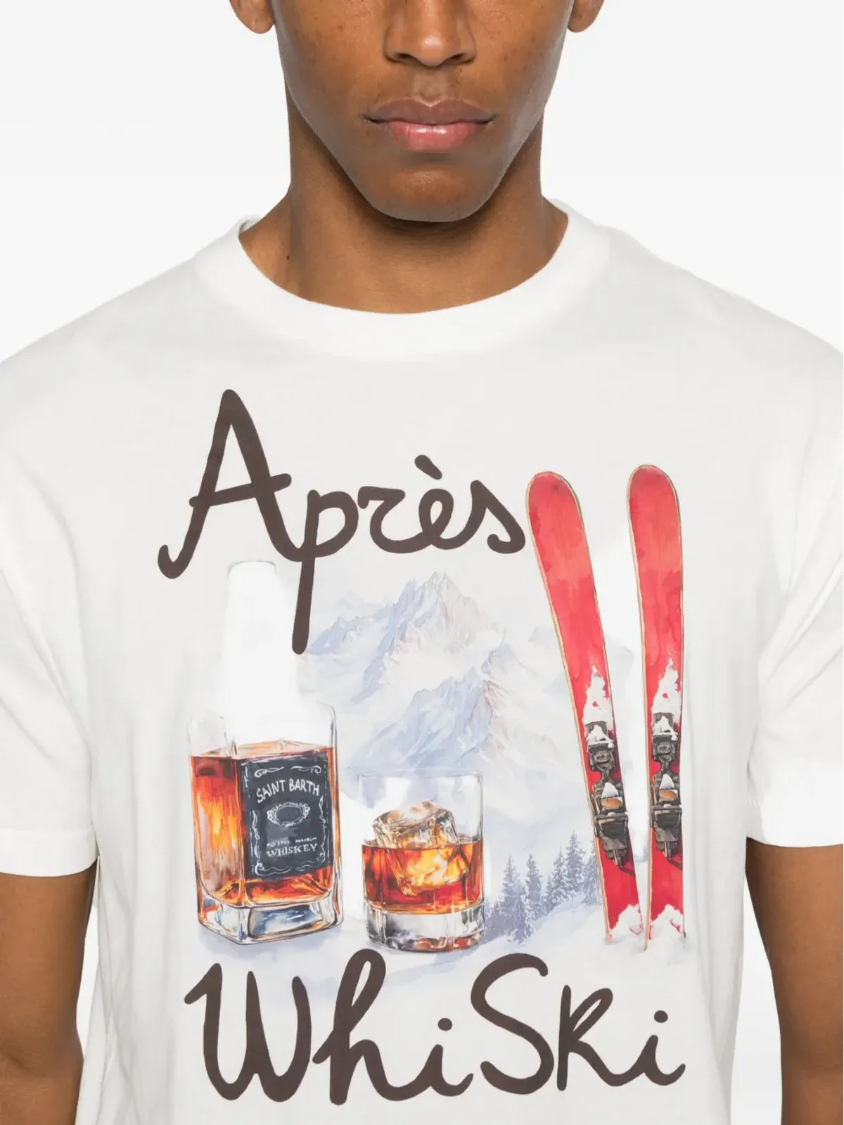 MC2 Saint Barth Arnott Warm グラフィックプリントTシャツ - 画像5