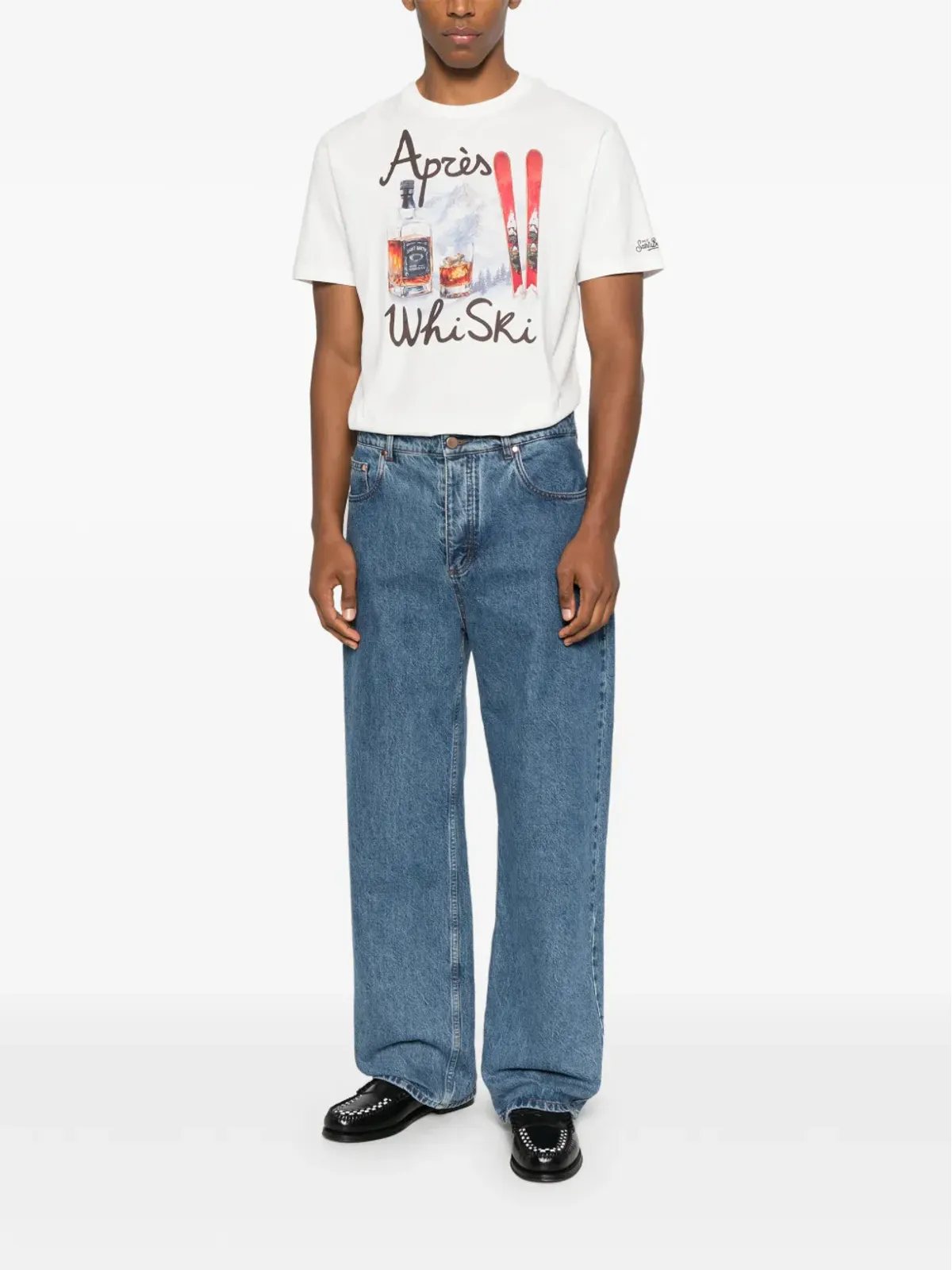 MC2 Saint Barth Arnott Warm グラフィックプリントTシャツ - 画像2