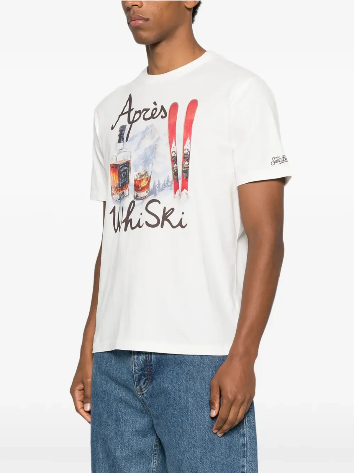MC2 Saint Barth Arnott Warm グラフィックプリントTシャツ - 画像3