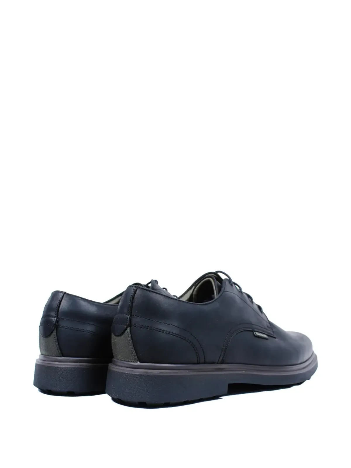 Barbour レースアップレザーダービーシューズ（ブラック） - 画像3
