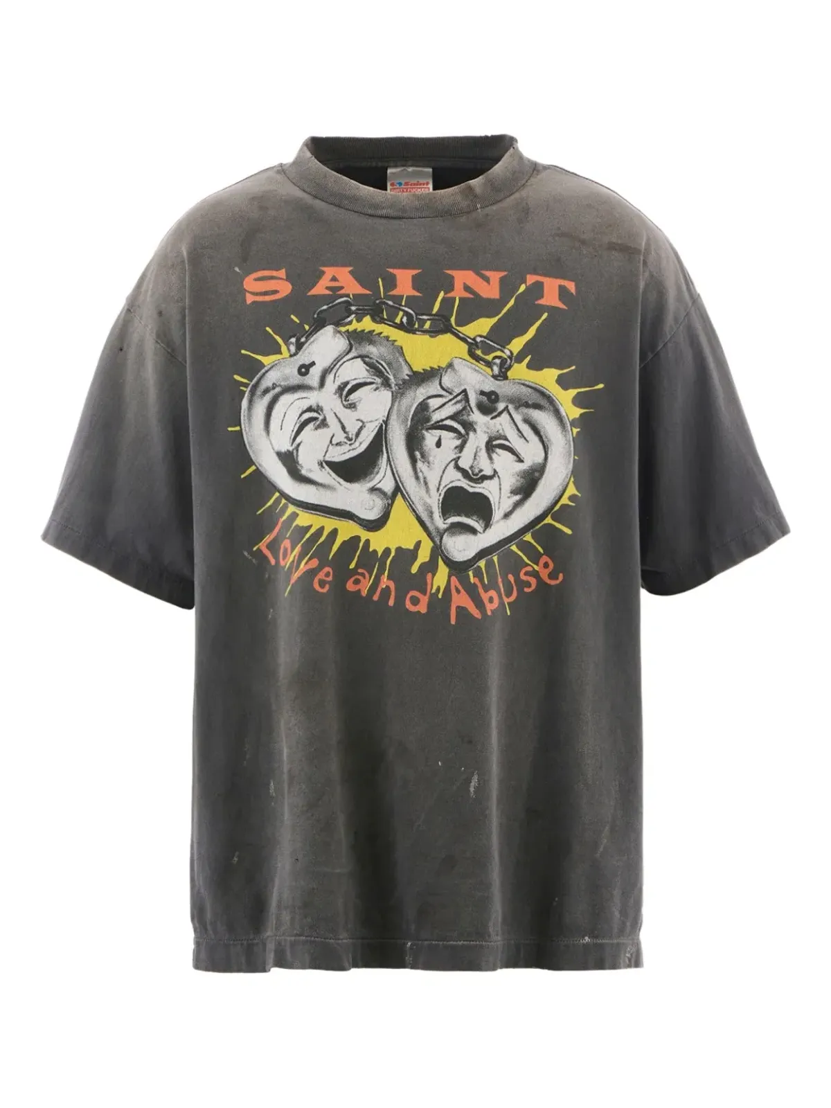 SAINT MXXXXXX クルーネック コットン Tシャツ - 画像1