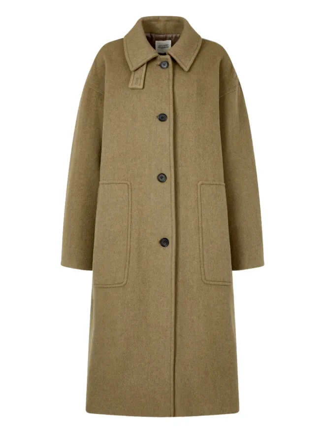 TOMBOY TOMBOY シングルブレスト フェルトコートの商品画像
