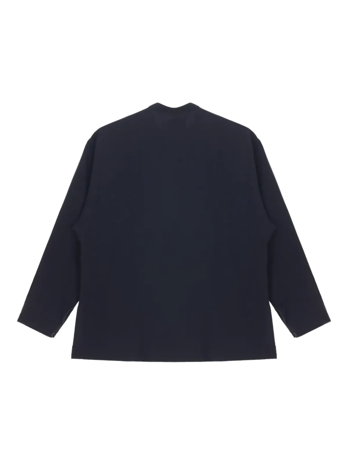 Studio Nicholson Karst グランダッドカラーシャツ - ブルー - 画像5