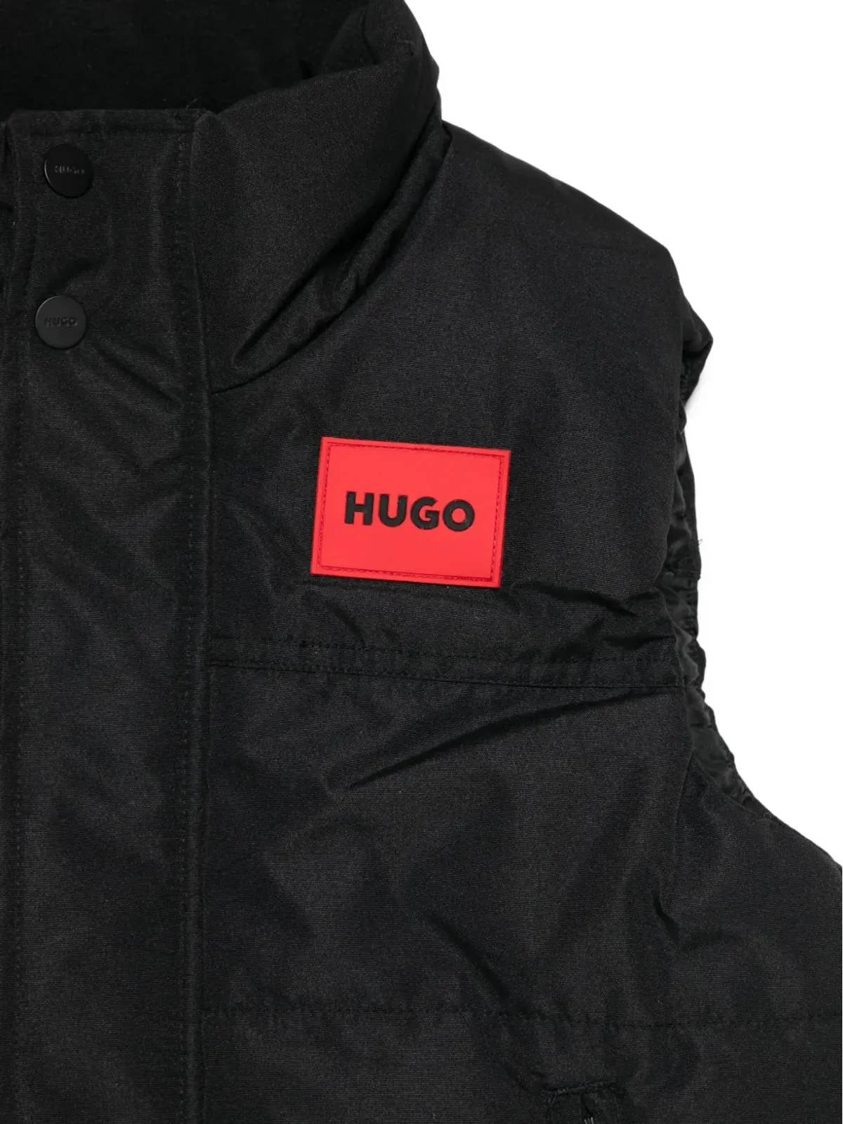 HUGO KIDS キルテッドジップアップジレ - 画像3
