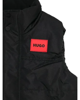 HUGO KIDS キルテッドジップアップジレ - サムネイル3