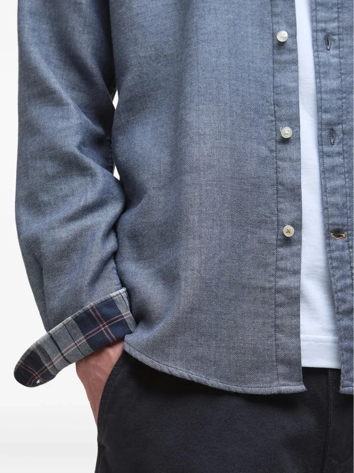 Barbour Buckley コットンシャツ - 画像5