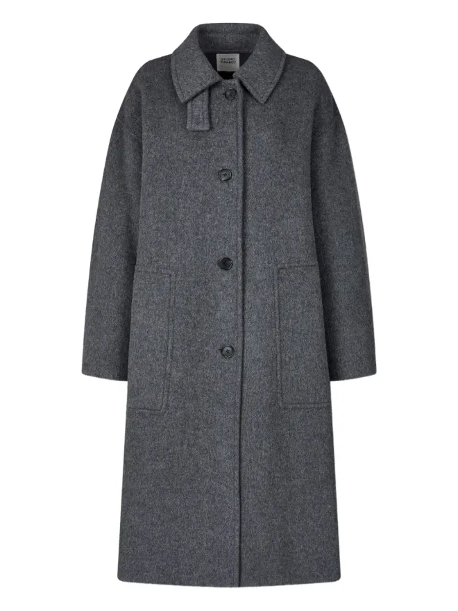 TOMBOY TOMBOY メランジェ効果のシングルブレストコートの商品画像