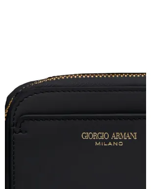 Giorgio Armani ジップアラウンド ロゴプレート ウォレット - サムネイル2