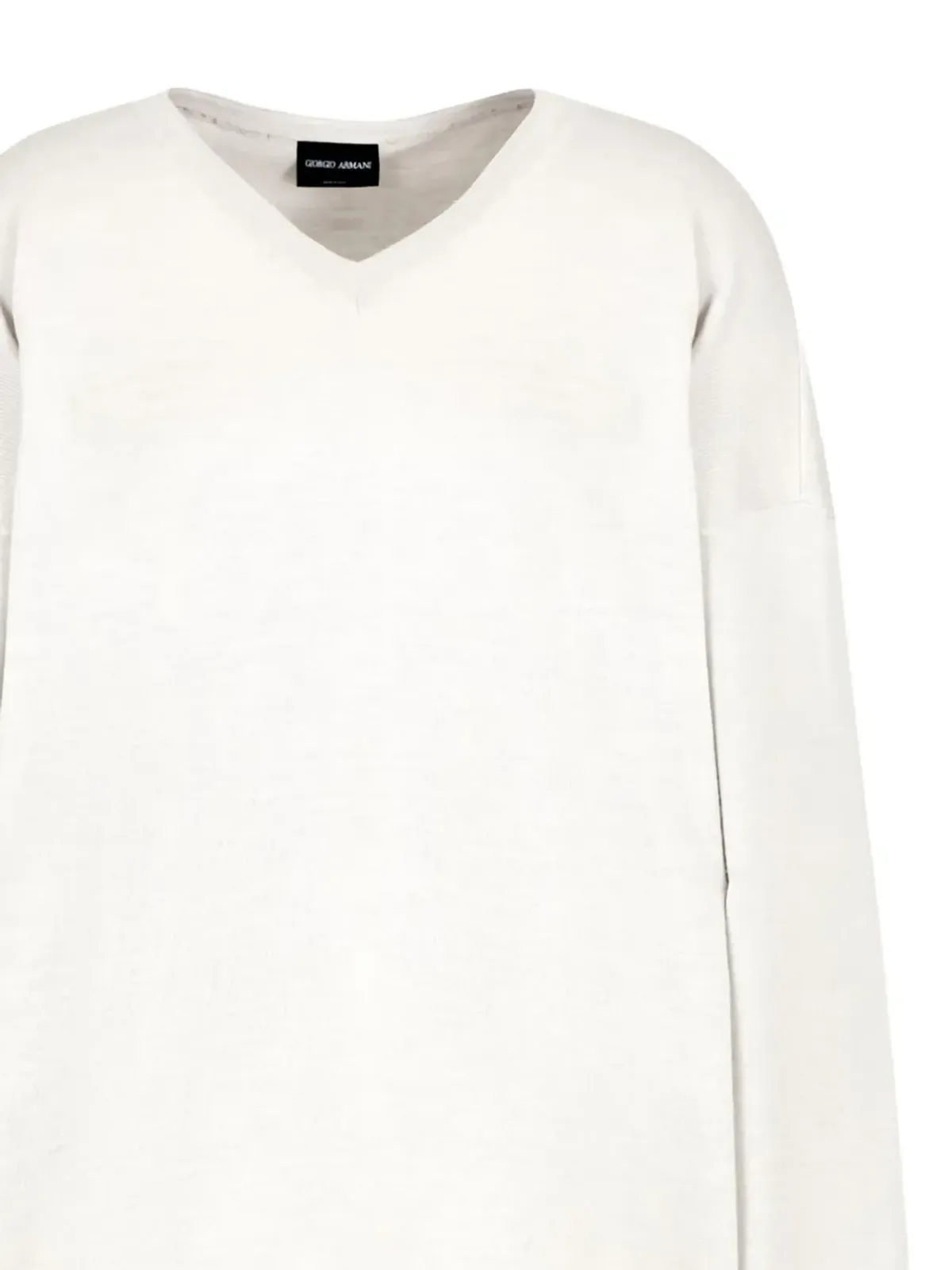 Giorgio Armani Vネック長袖セーター - 画像2