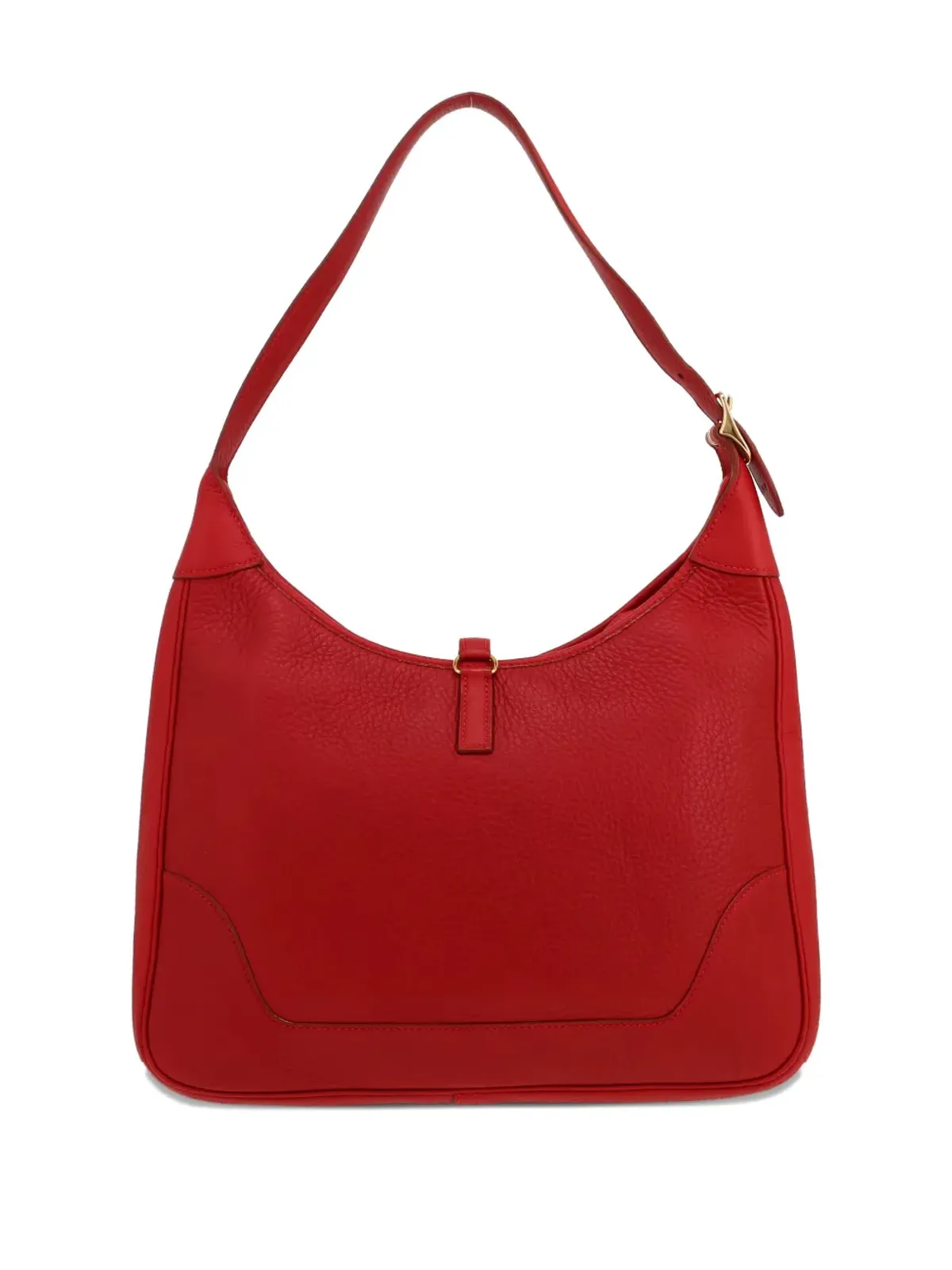 Hermès Pre-Owned 1997 トリム フィヨルド レザー ショルダーバッグ - レッド - 画像2