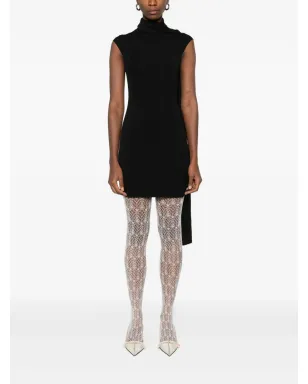 Jean Paul Gaultier ハイネック アシンメトリック ミニドレス - サムネイル3