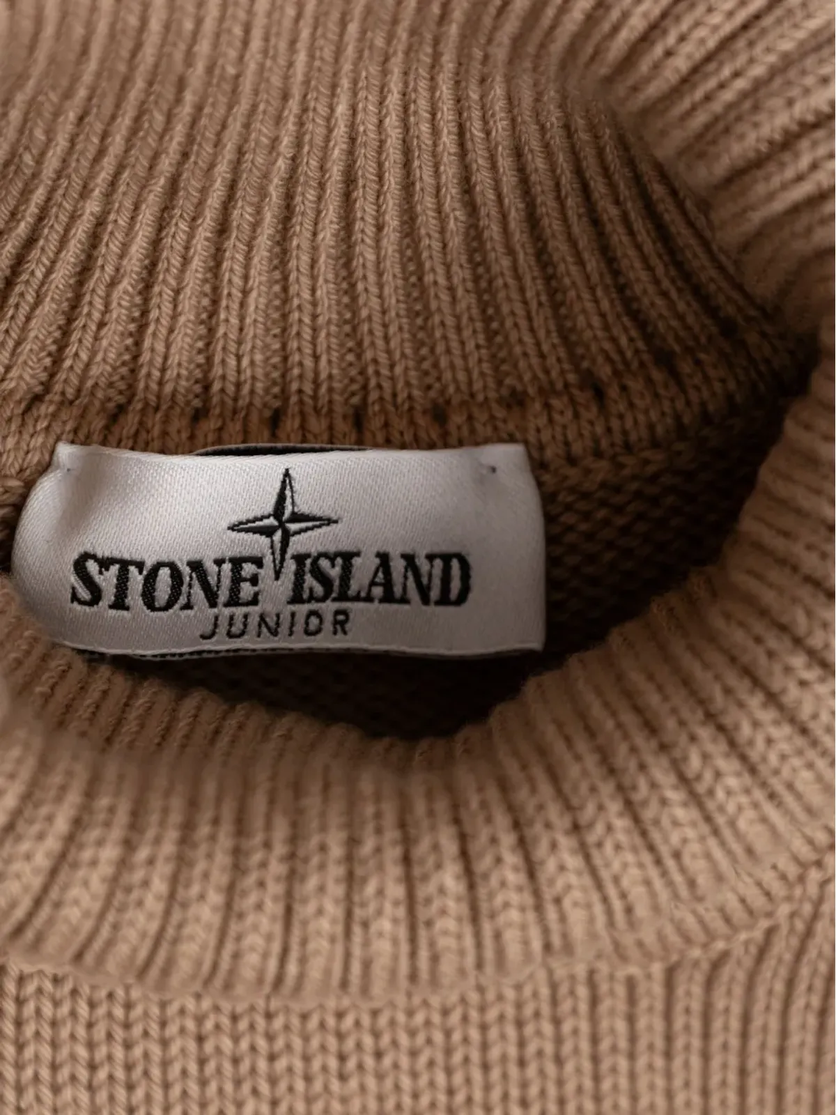 Stone Island Junior ロゴパッチセーター - 画像3
