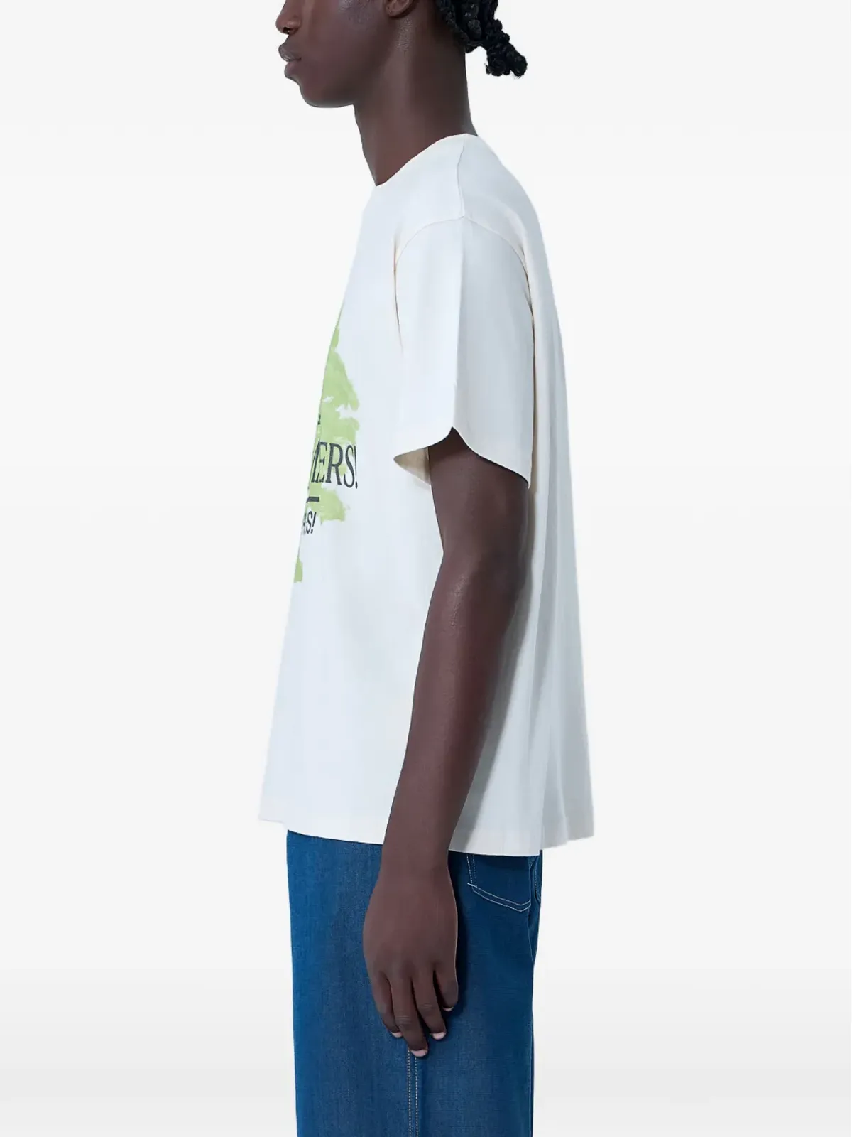 STORY mfg. グラフィック クルーネック Tシャツ - 画像2