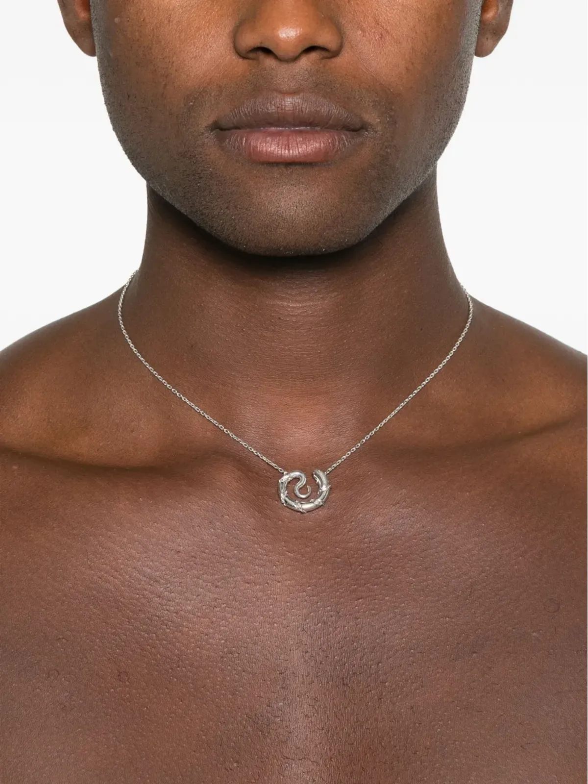 Panconesi Serpant twisted-pendant necklace - 画像2