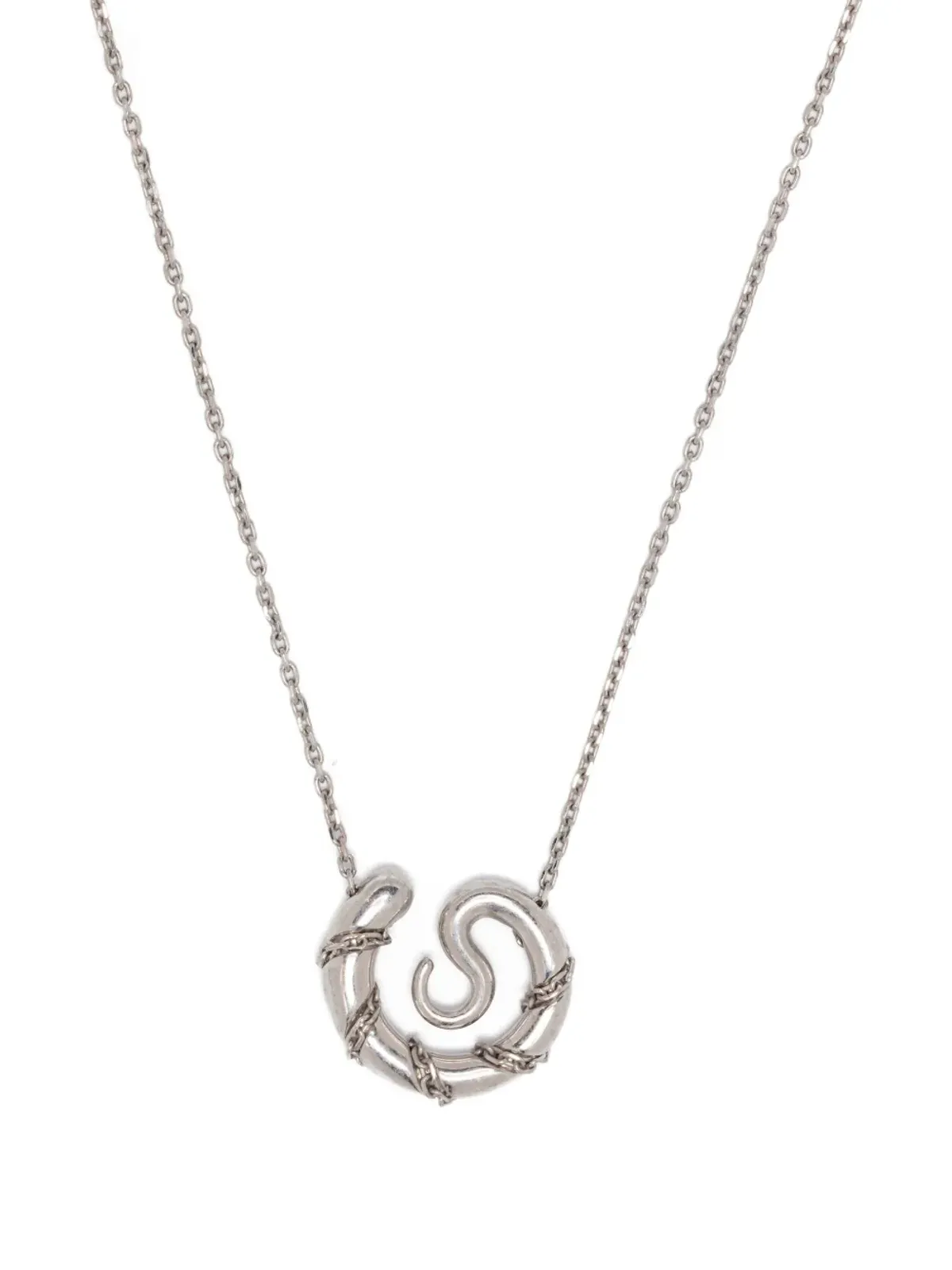 Panconesi Serpant twisted-pendant necklace - 画像4