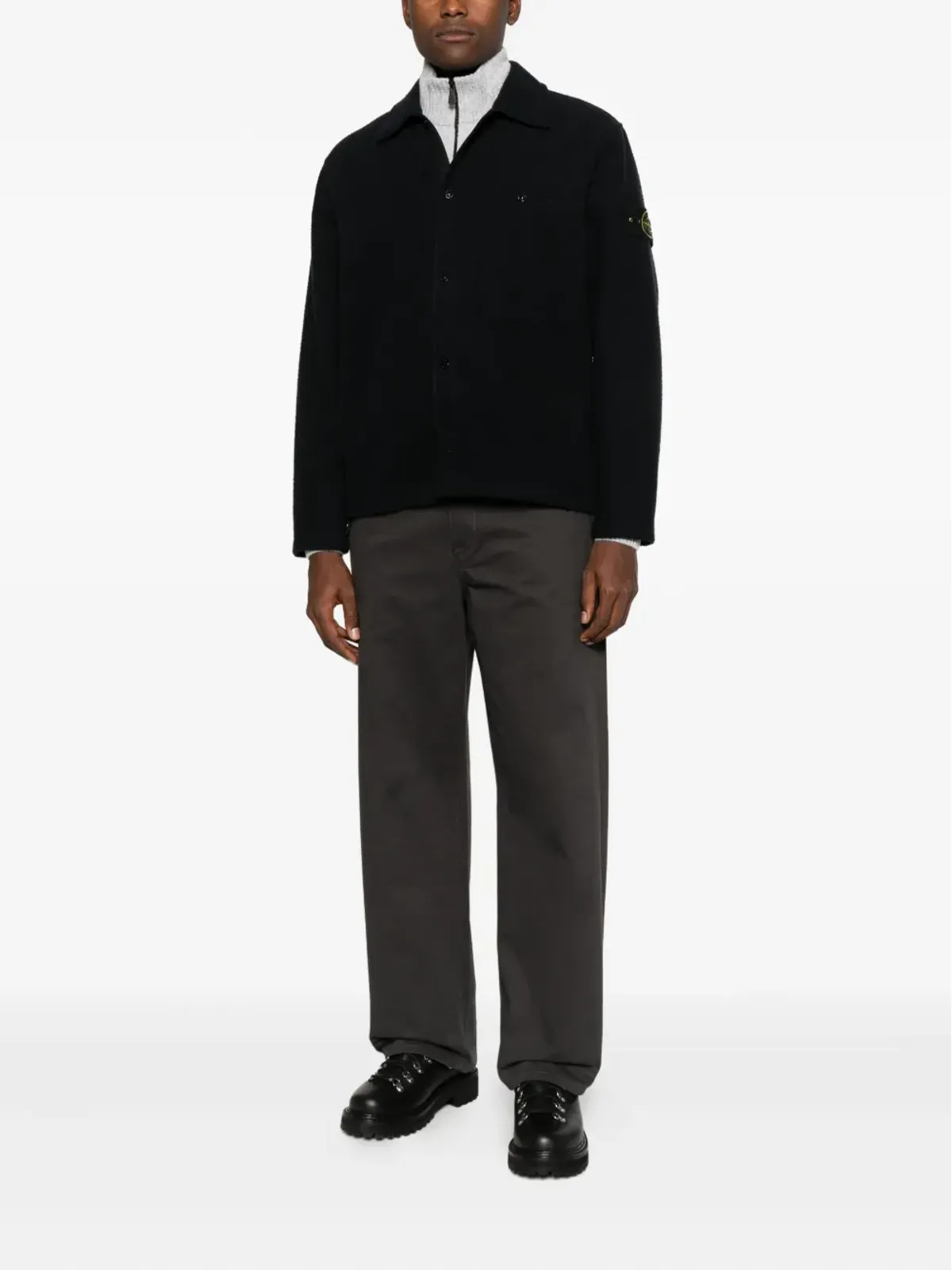Stone Island クラシックカラーのシャツジャケット - 画像2