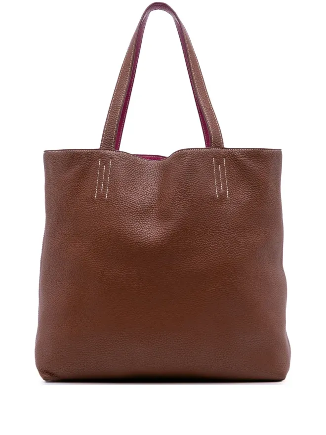 Hermès Pre-Owned Hermès Pre-Owned Clemence Double Sens トートバッグ ピンクの商品画像