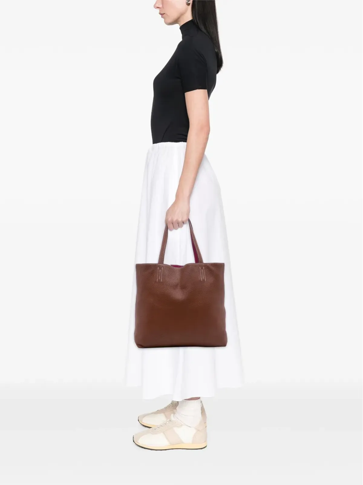 Hermès Pre-Owned Clemence Double Sens トートバッグ ピンク - 画像2