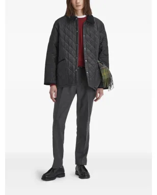Barbour ダイヤモンドキルト コーデュロイ襟 ジャケット - サムネイル2
