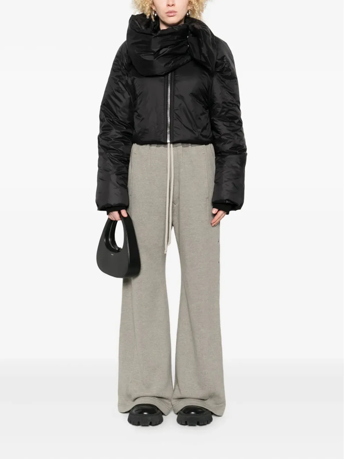 Rick Owens DRKSHDW コンバーチブル ダウンジャケット - 画像2