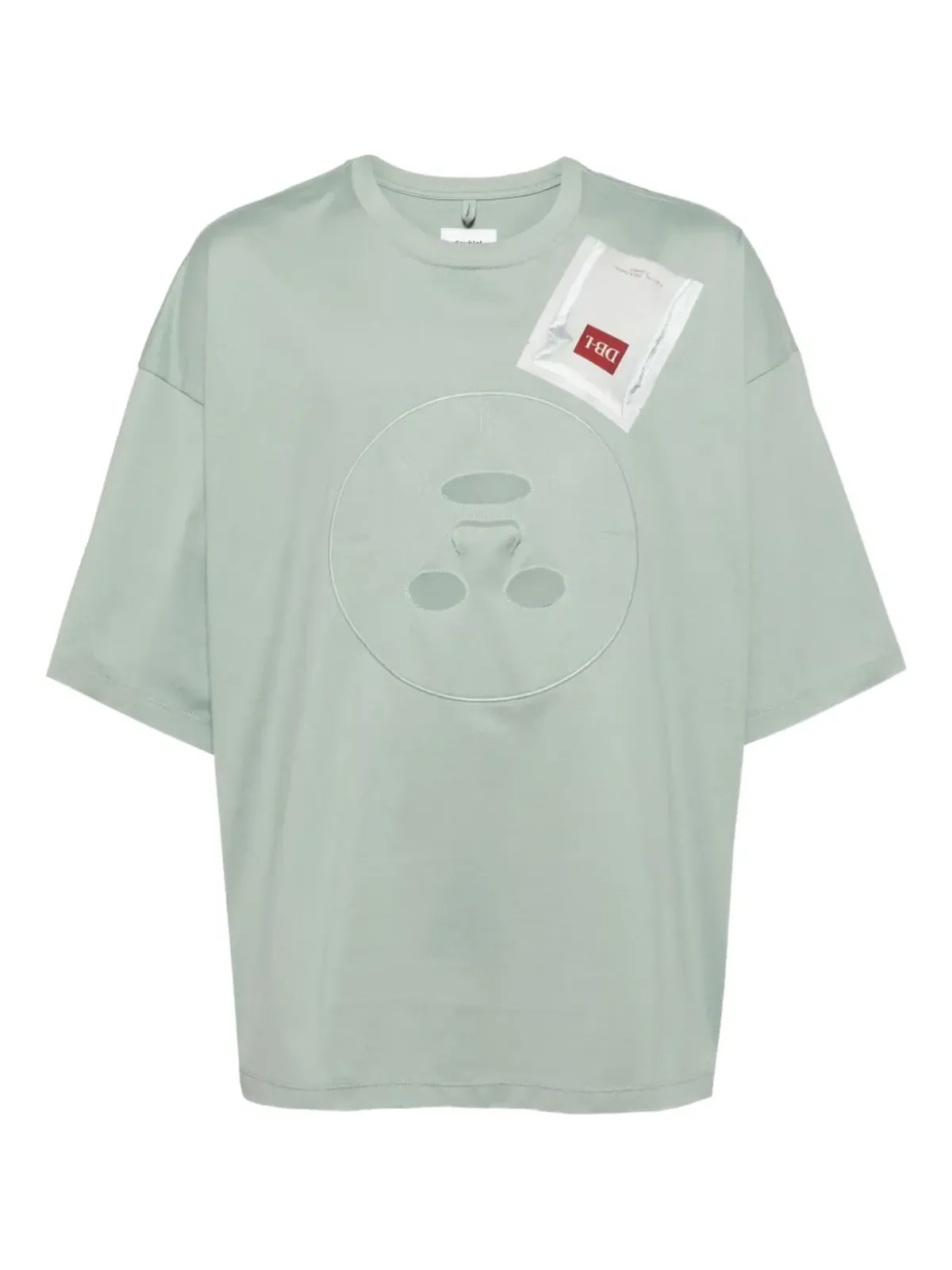Doublet フェイスマスクTシャツ - グリーン - 画像1