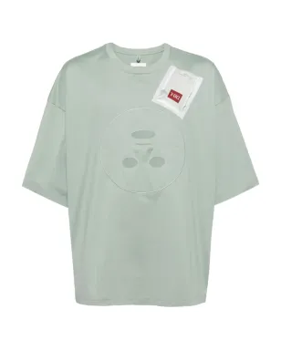 Doublet フェイスマスクTシャツ - グリーン - サムネイル1