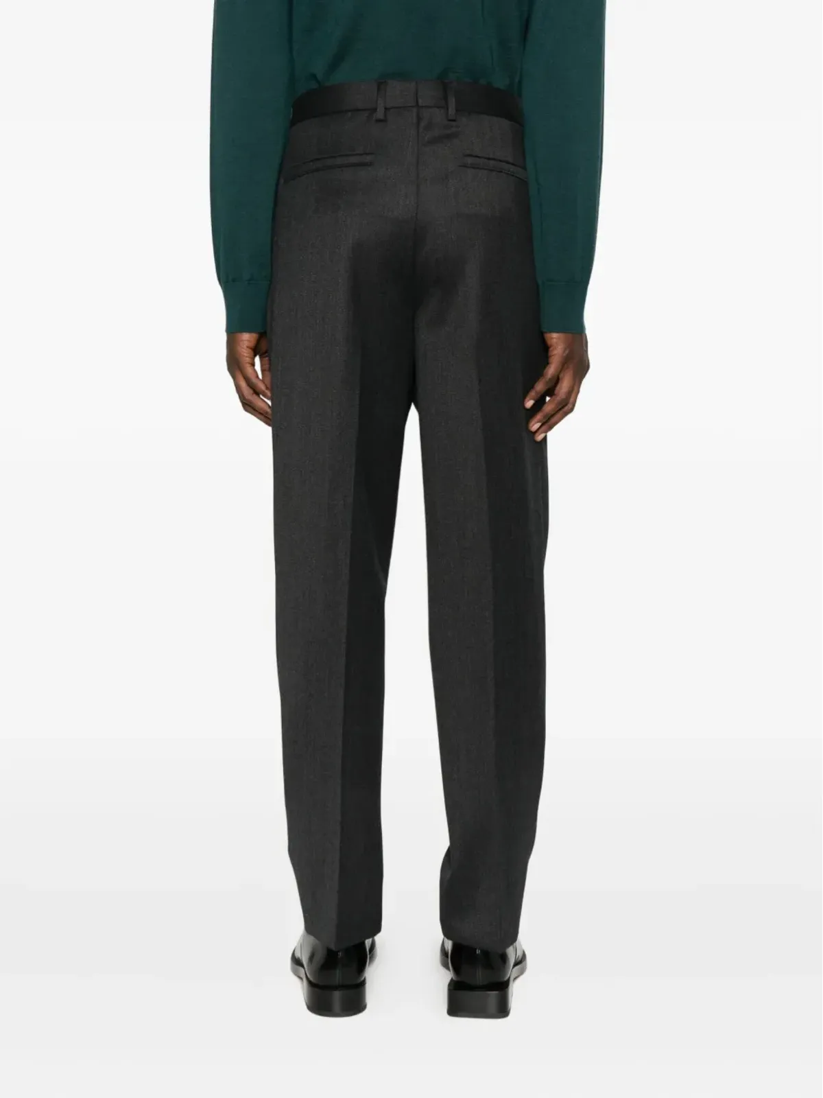 Zegna プリーツフロントパンツ - 画像4
