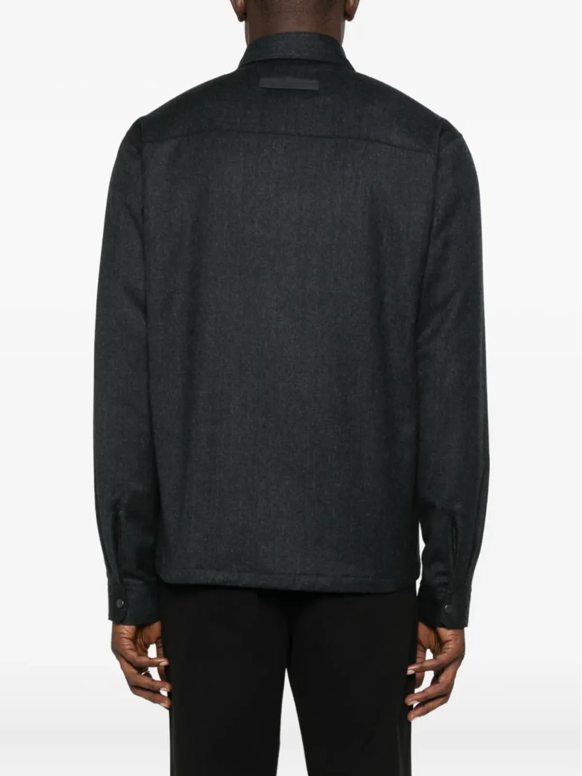 Zegna ボタン付きポケットシャツ - 画像4