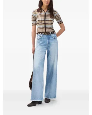 rag & bone ミラマー・ソフィー ワイドレッグジーンズ - サムネイル2