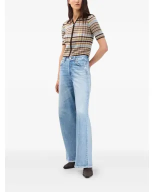 rag & bone ミラマー・ソフィー ワイドレッグジーンズ - サムネイル3