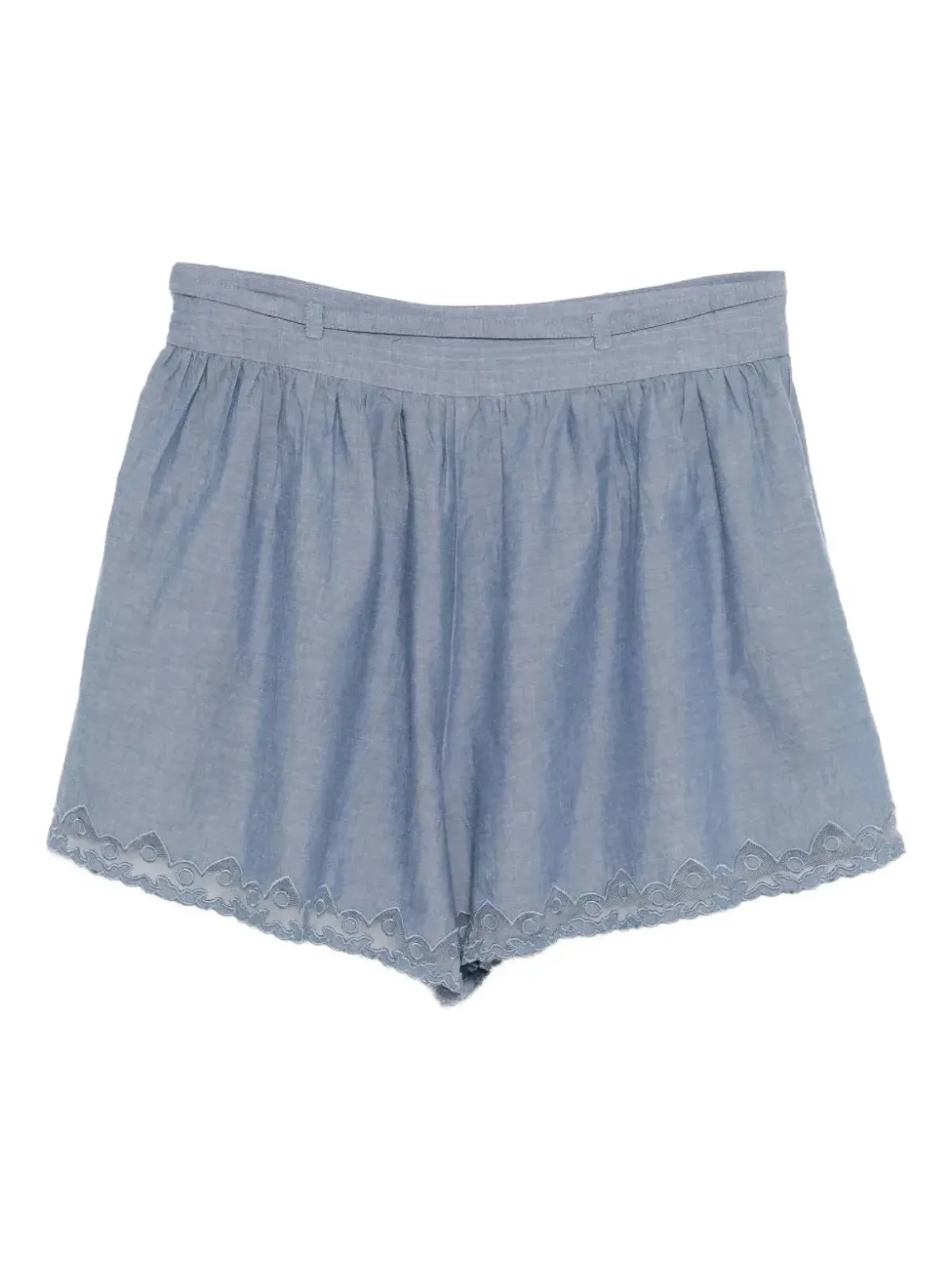 Ulla Johnson エロウェン レーストリム ギャザー入りショーツ - 画像2
