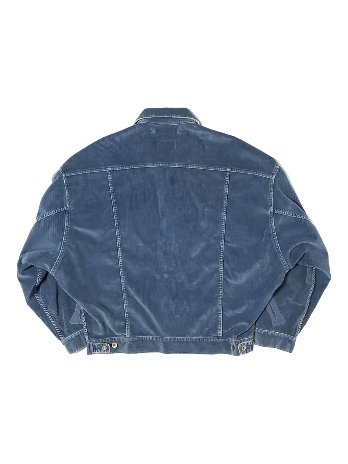 Doublet skeleton-appliqué corduroy jacket - 画像2