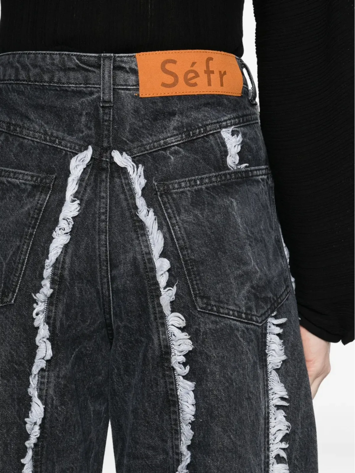 Séfr ストレートジーンズ グレー - 画像5