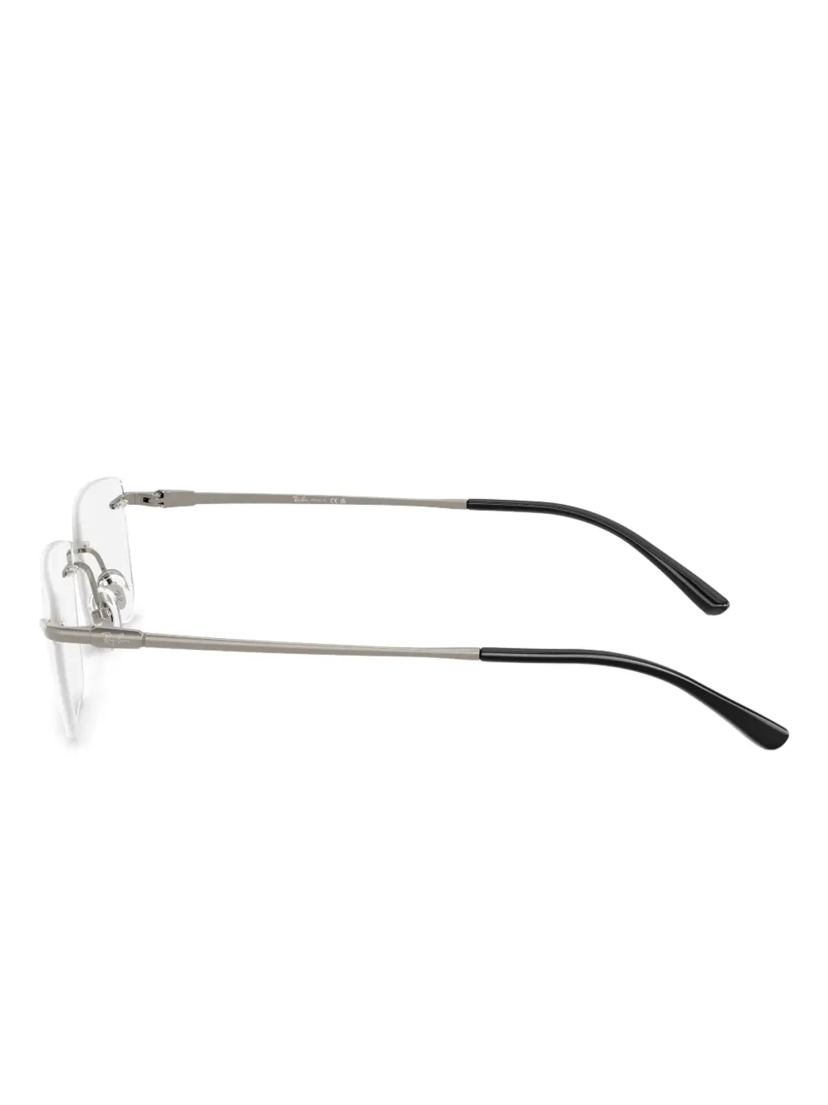Ray-Ban rimless glasses - Silver - 画像3