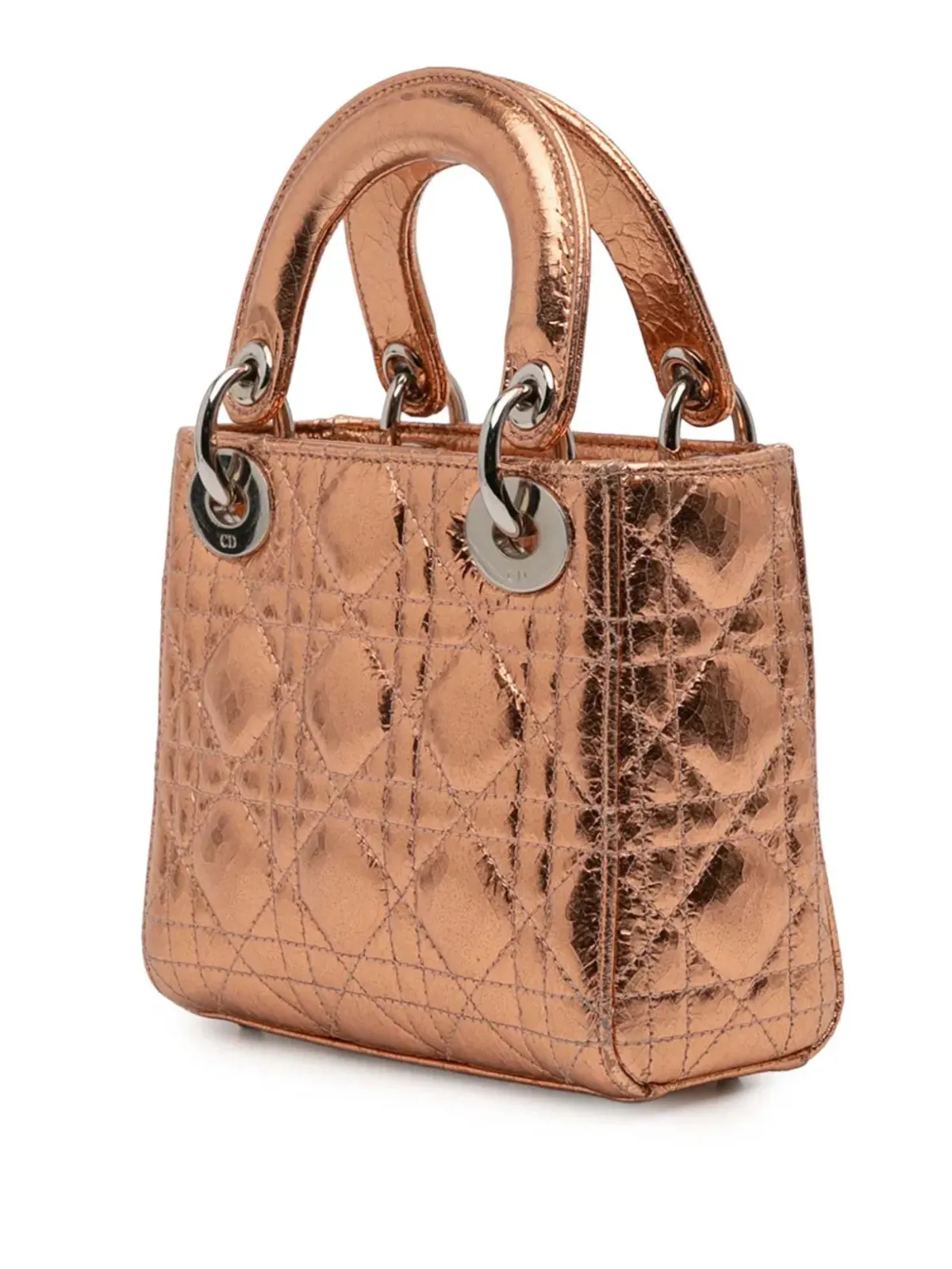 Christian Dior Pre-Owned レディ ディオール サッチェル - 画像3