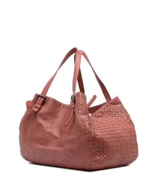 Bottega Veneta イントレチャート・トリム付きナッパ・Cesta トートバッグ - サムネイル3
