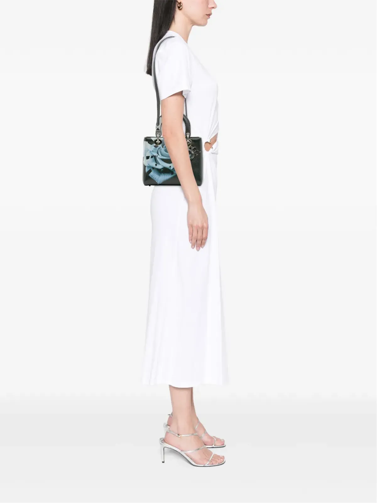 Christian Dior ビンテージ レディディオール サッチェル - グリーン - 画像2