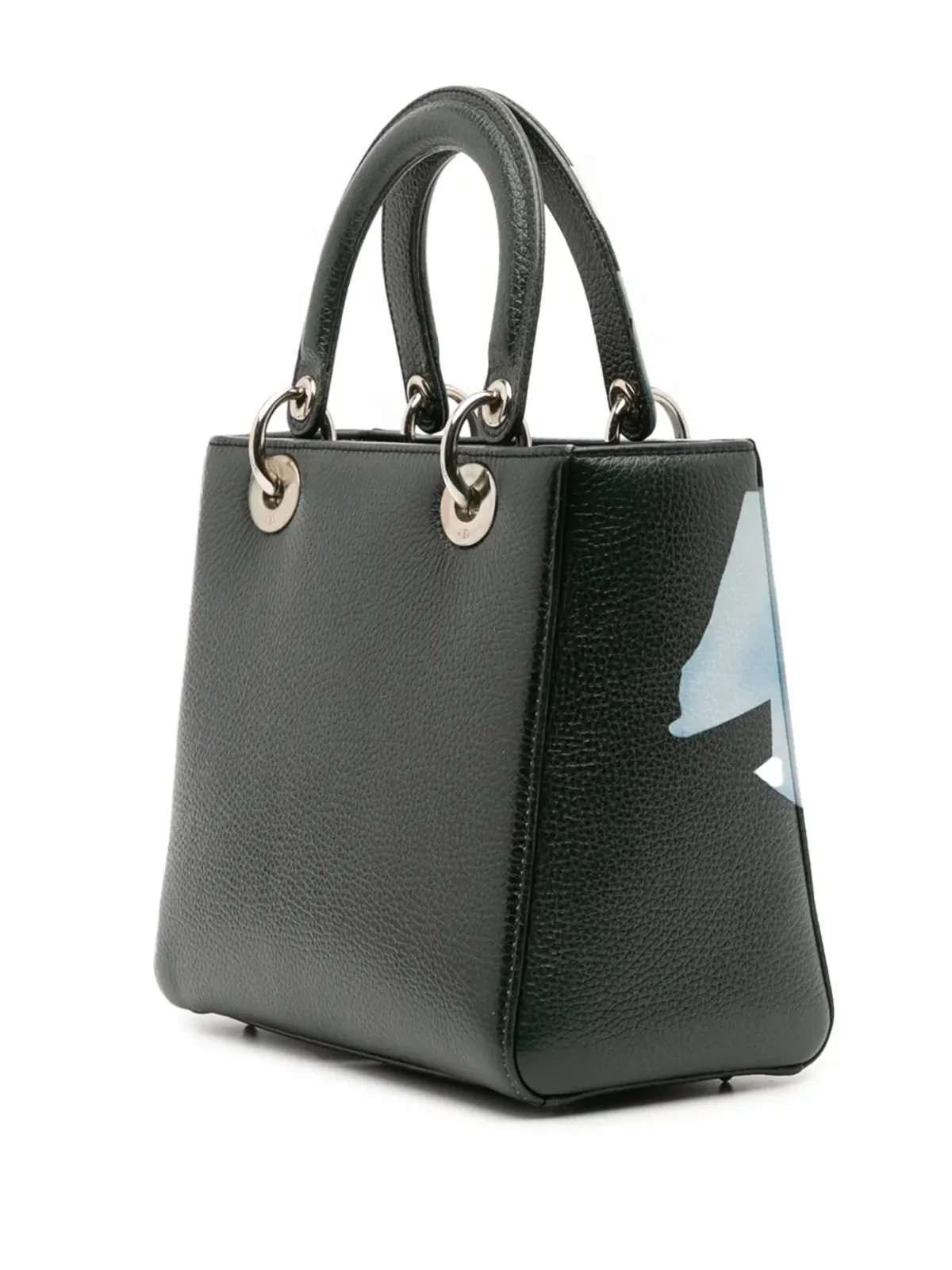 Christian Dior ビンテージ レディディオール サッチェル - グリーン - 画像3