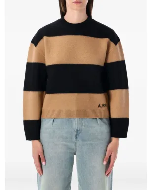 A.P.C. ペニー・ストライプ ニットセーター - サムネイル1